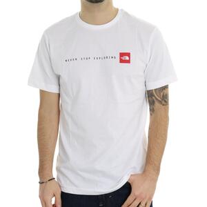 T-SHIRT NEVER STOP EXPLORING THE NORTH FACE BIANCO